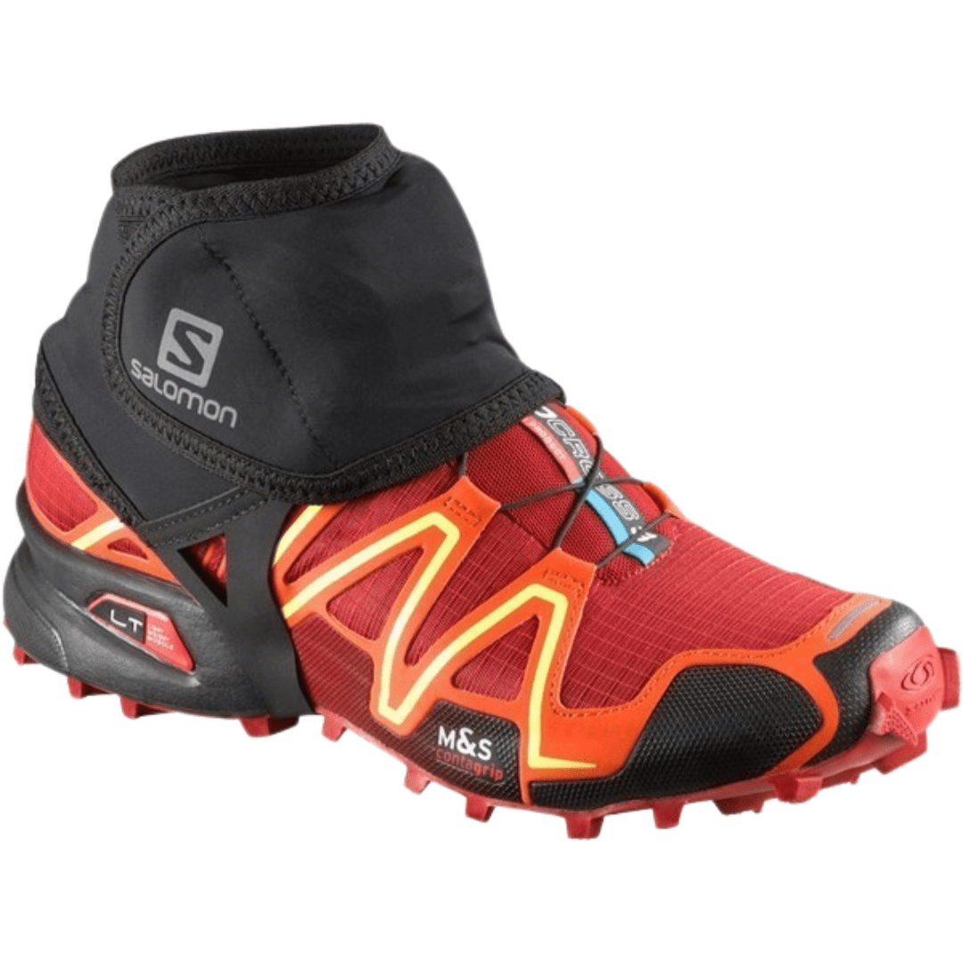 Salomon Trail Gaiters Low - Black - Run Vault