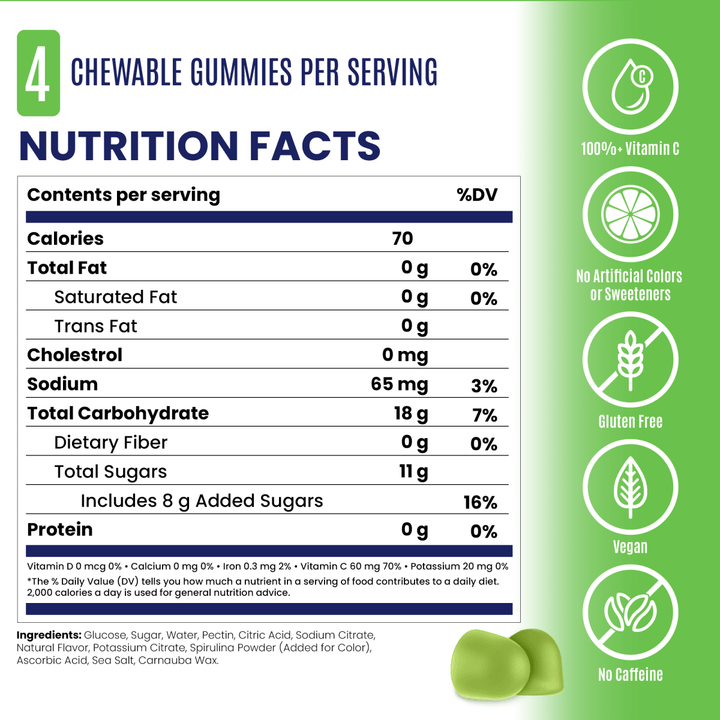 SaltStick - Energy Gummies Single Serve Pack - Run Vault