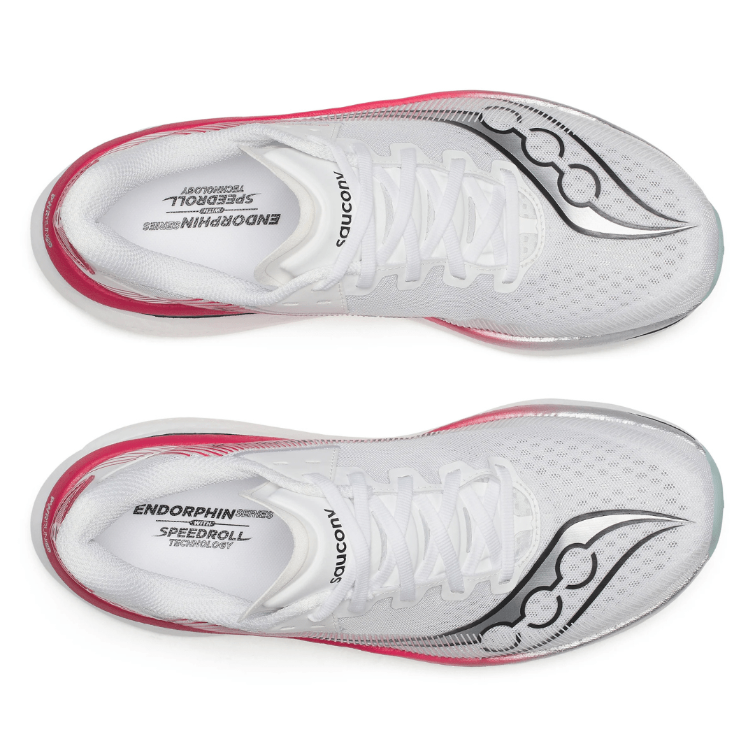 Saucony Endorphin Azura Men's White/Salsa - Run Vault