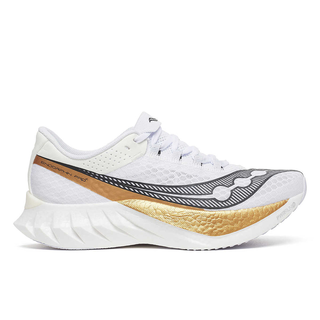 Saucony Endorphin Pro 4 - Men's - White/Gold - Run Vault