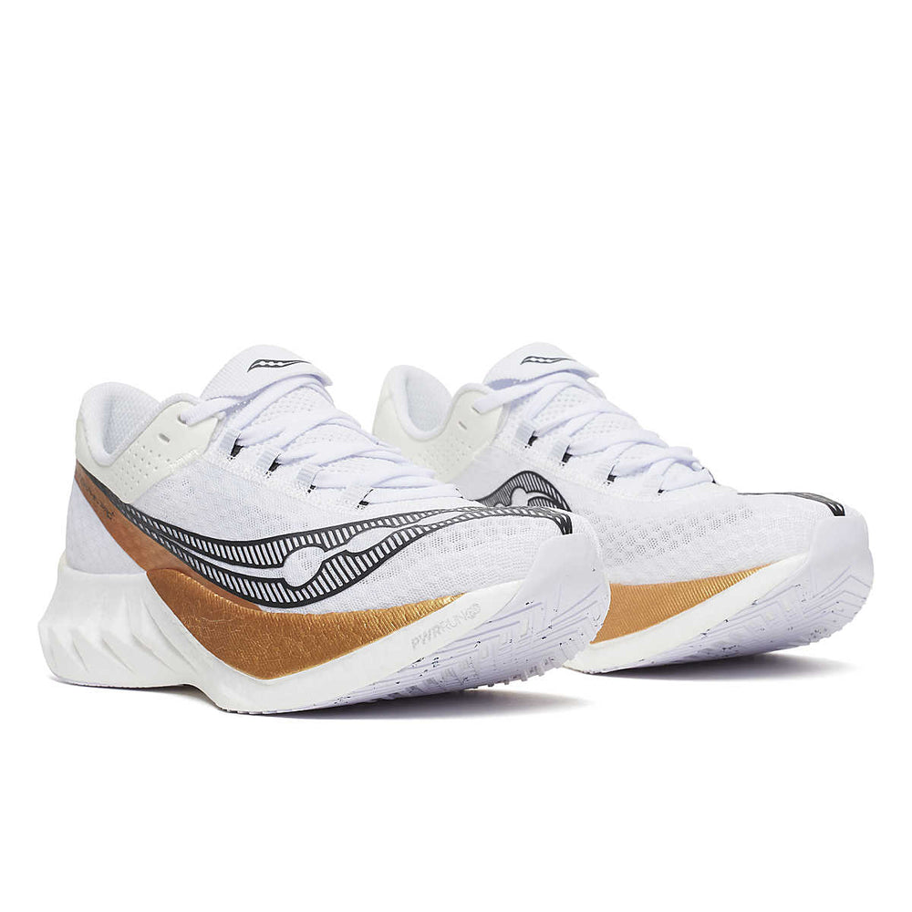 Saucony Endorphin Pro 4 - Men's - White/Gold - Run Vault