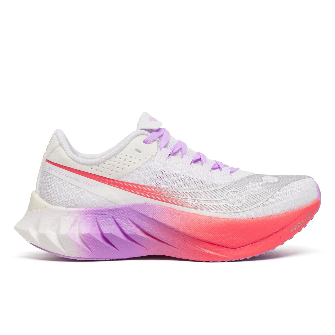 Saucony Endorphin Pro 4 - Women's - White/Crocus - Run Vault