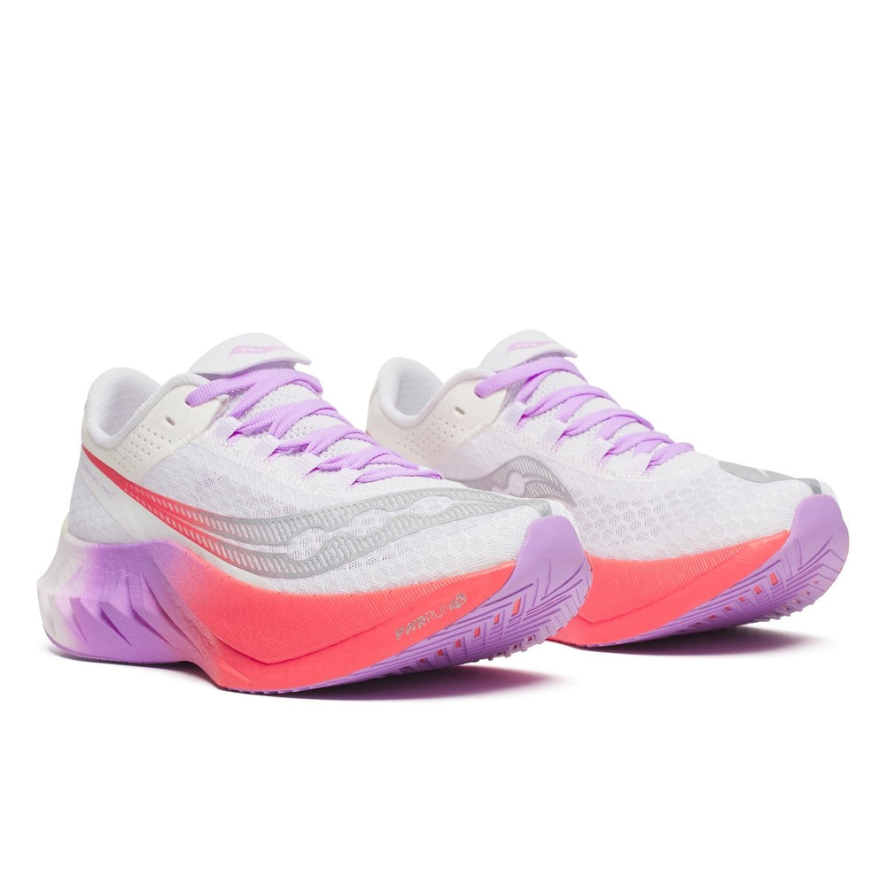 Saucony Endorphin Pro 4 - Women's - White/Crocus - Run Vault