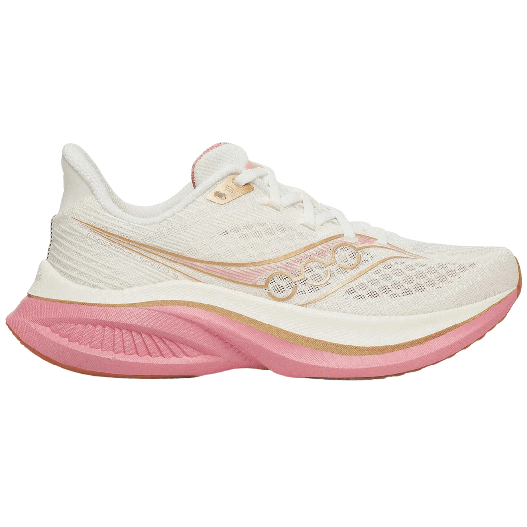Saucony Endorphin Speed 5 Women's Ivory/Mauve - 1D WIDE - Run Vault