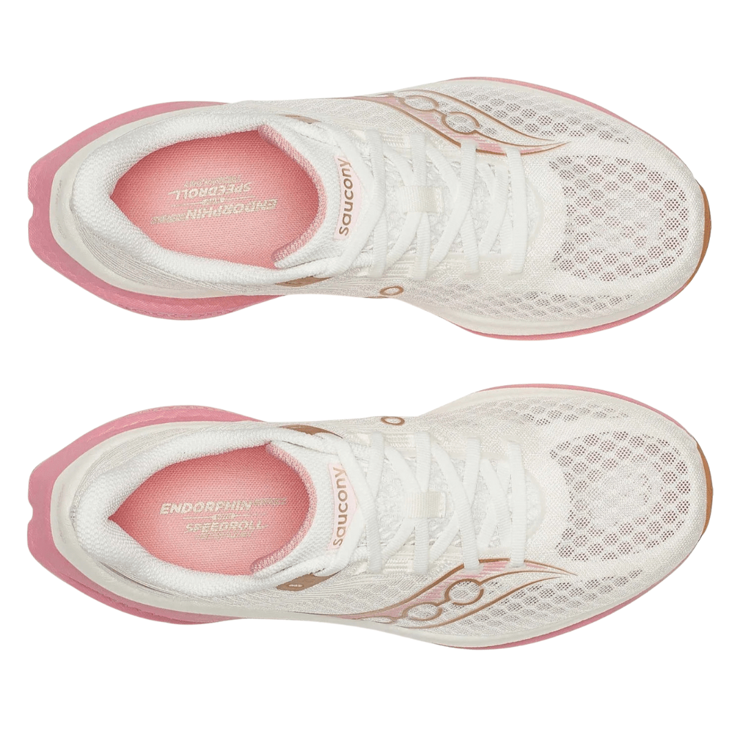 Saucony Endorphin Speed 5 Women's Ivory/Mauve - 1D WIDE - Run Vault