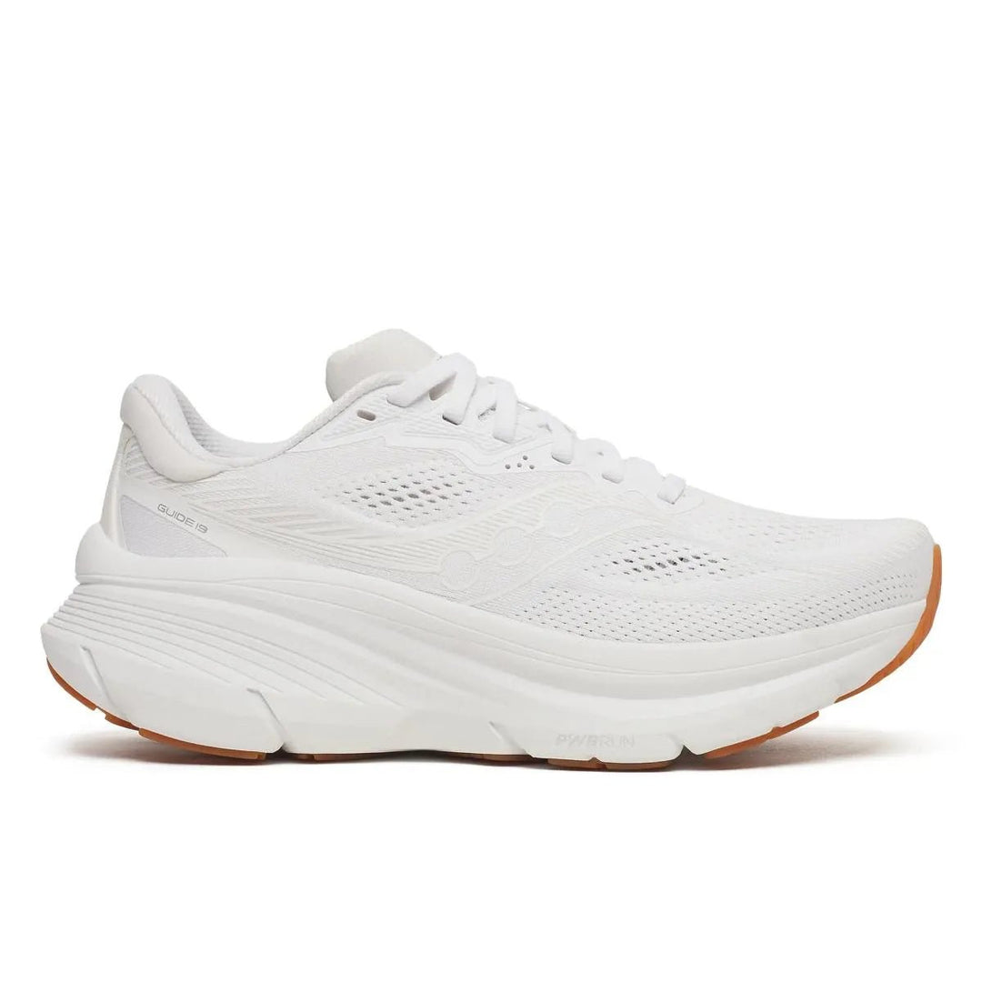 Saucony Guide 19 Women's White/Gum - Run Vault