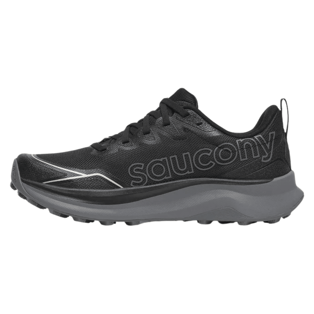 Saucony Peregrine 16 Women's Black/Carbon WIDE 1D - Run Vault