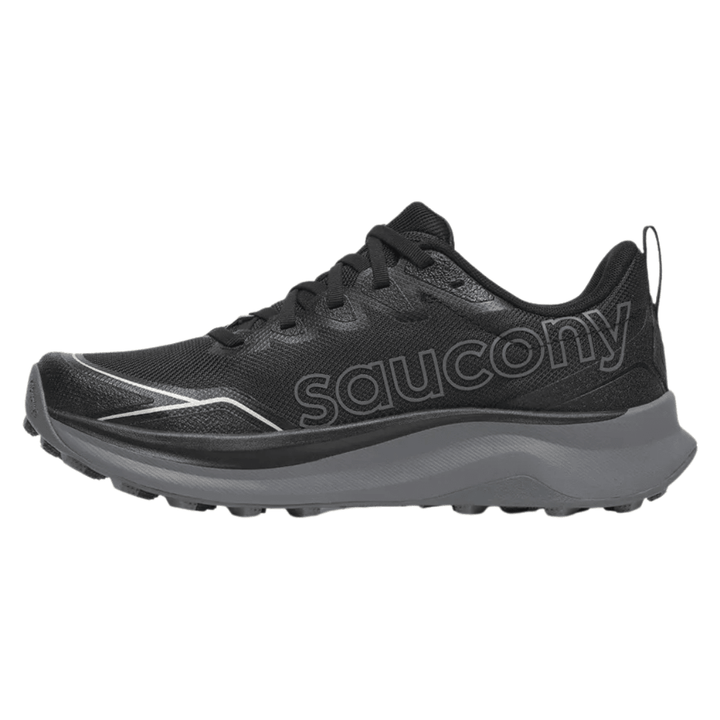 Saucony Peregrine 16 Women's Black/Carbon WIDE 1D - Run Vault
