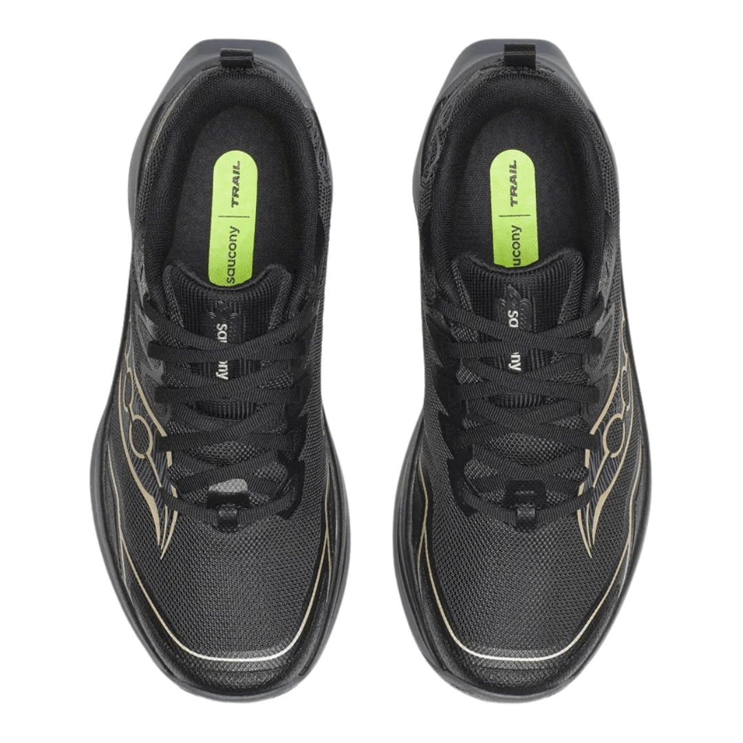 Saucony Peregrine 16 Women's Black/Carbon WIDE 1D - Run Vault