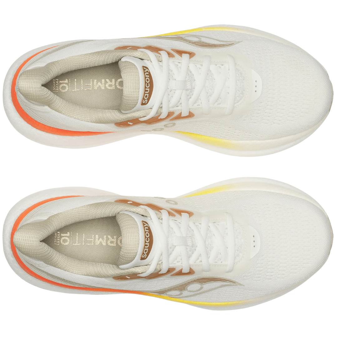 Saucony Triumph 23 Men's Ivory/Fire - Run Vault