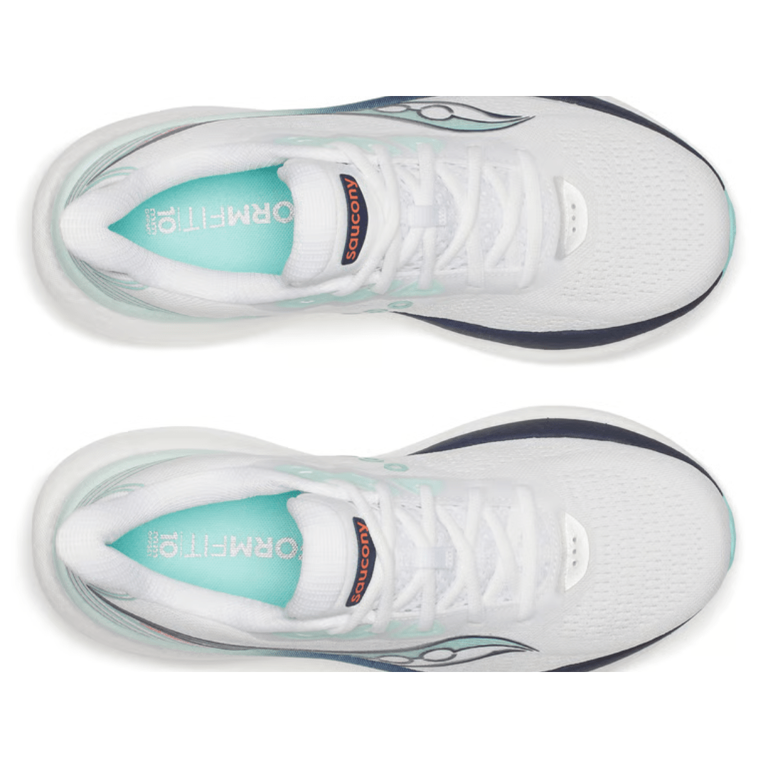Saucony Triumph 23 Women's White/Navy - Run Vault