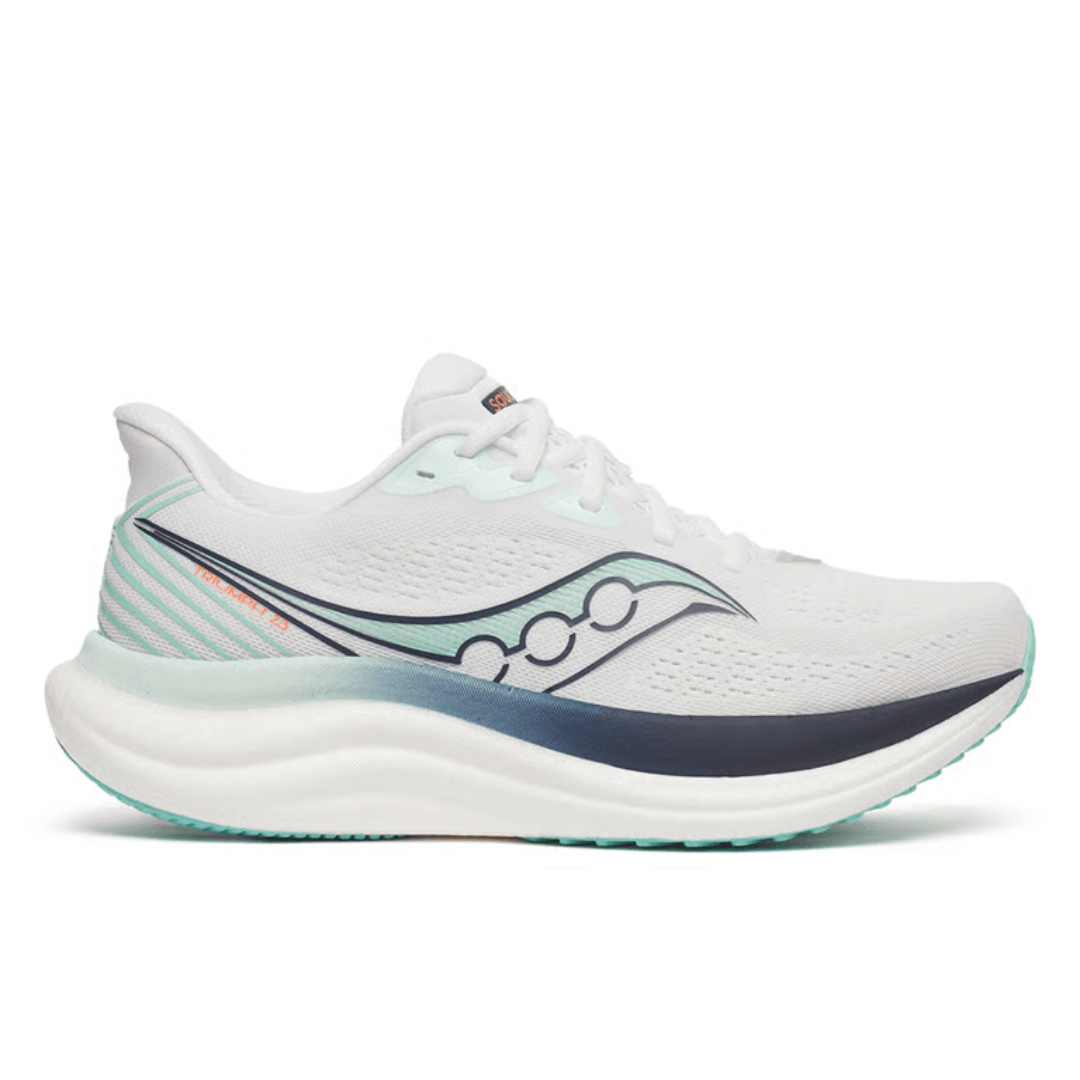 Saucony Triumph 23 Women's White/Navy - Run Vault
