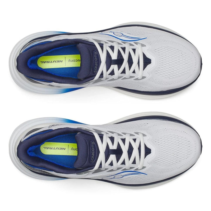 Saucony Triumph 24 Men's White/Naval - Run Vault