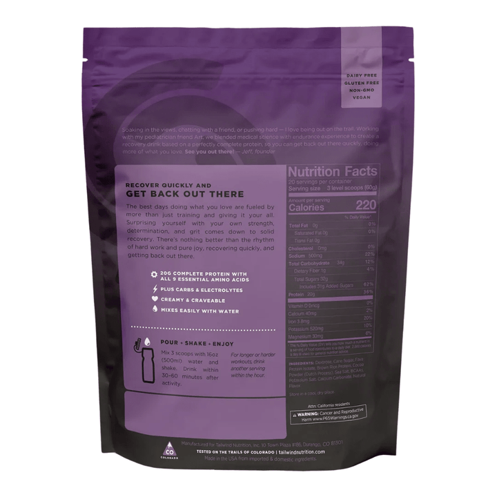 Tailwind Fava Recovery Mix - Run Vault