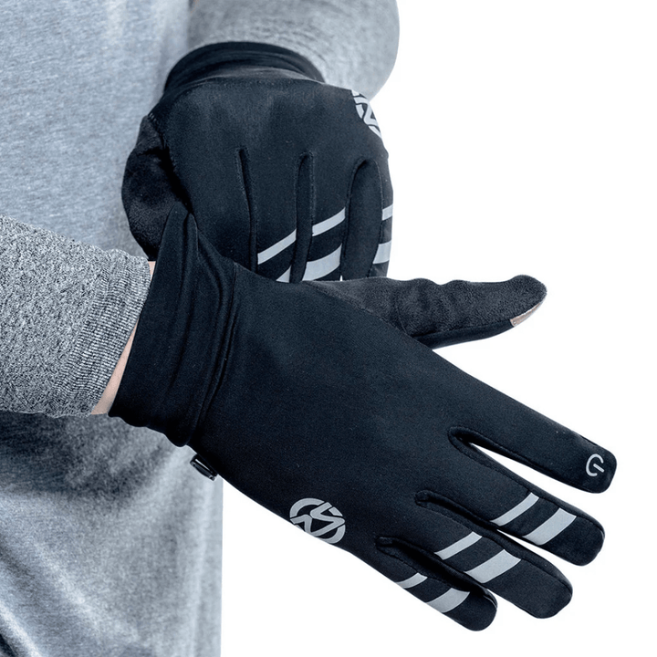 Zensah Reflective Smart Gloves - Run Vault