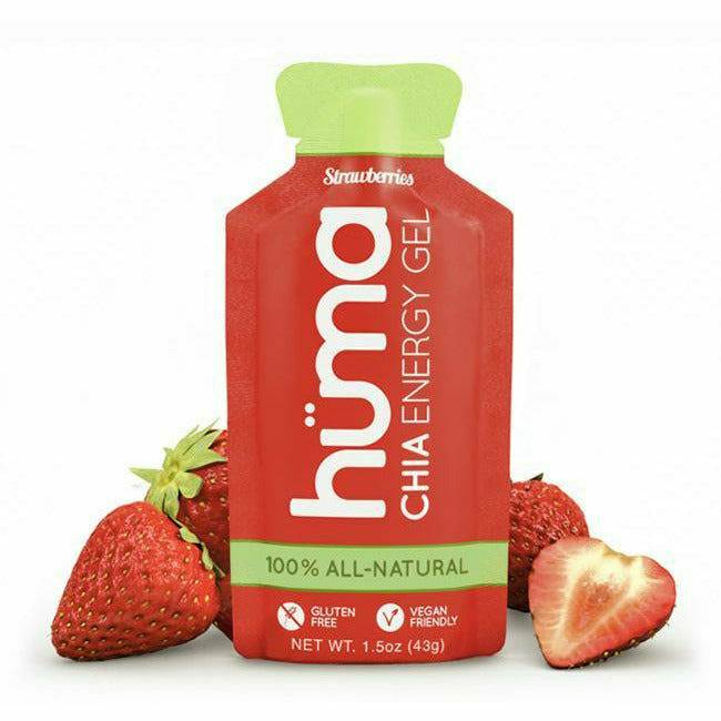 Huma Energy Gels Original - Strawberries - Run Vault