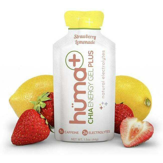 Huma Energy Gels PLUS - Strawberry Lemonade - Run Vault