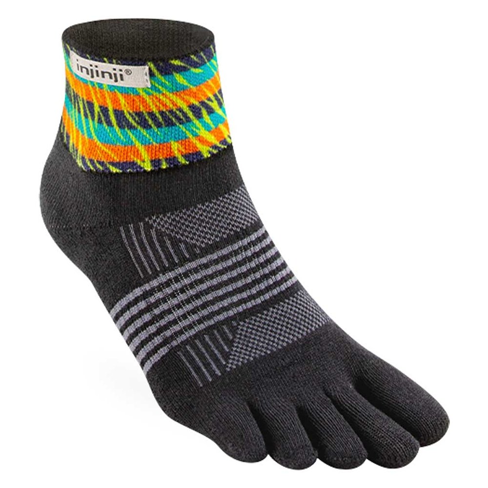 Injinji Spectrum Trail Midweight Mini-Crew (Unisex) - Run Vault