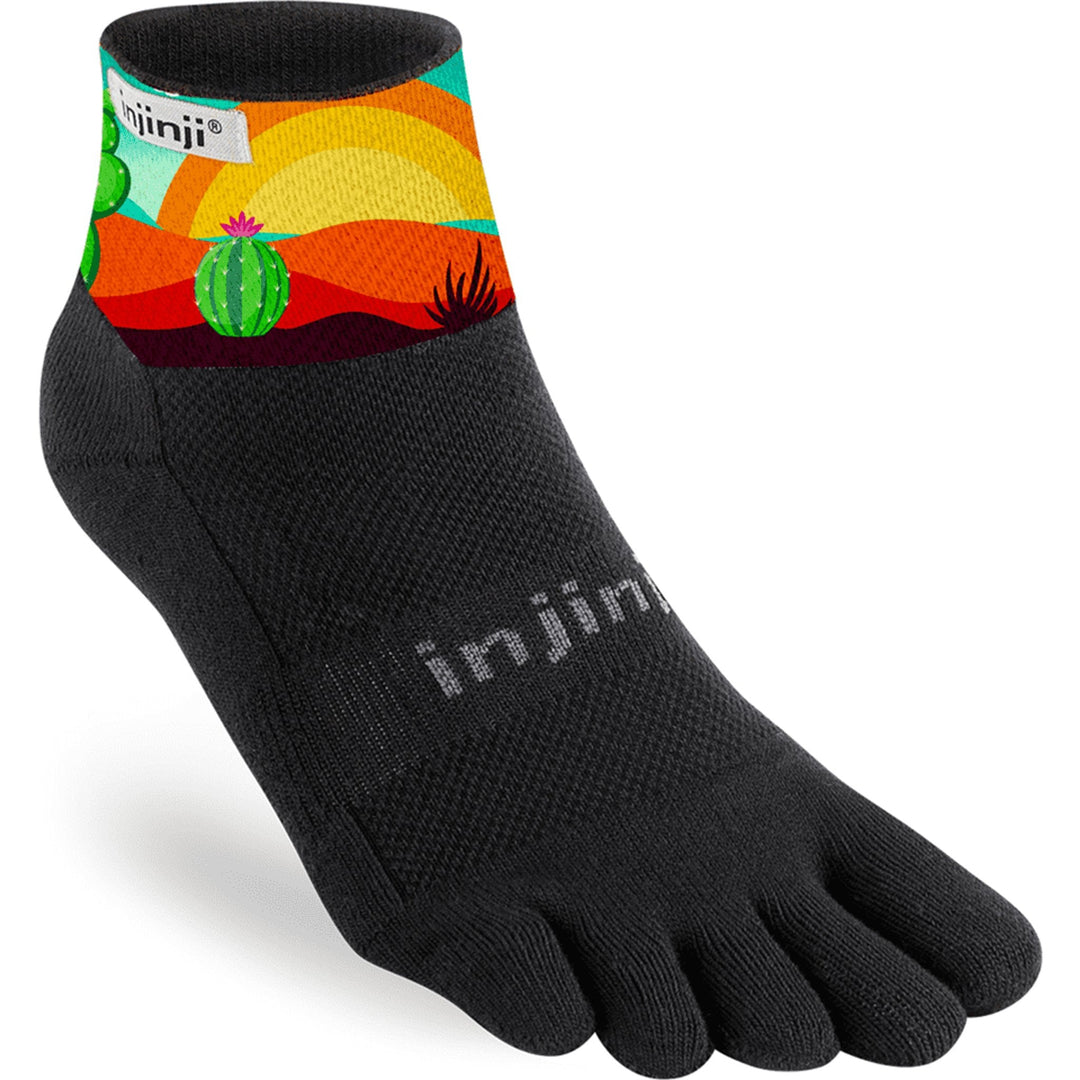 Injinji Run Lightweight Mini-Crew Coolmax - Black – Running Lab