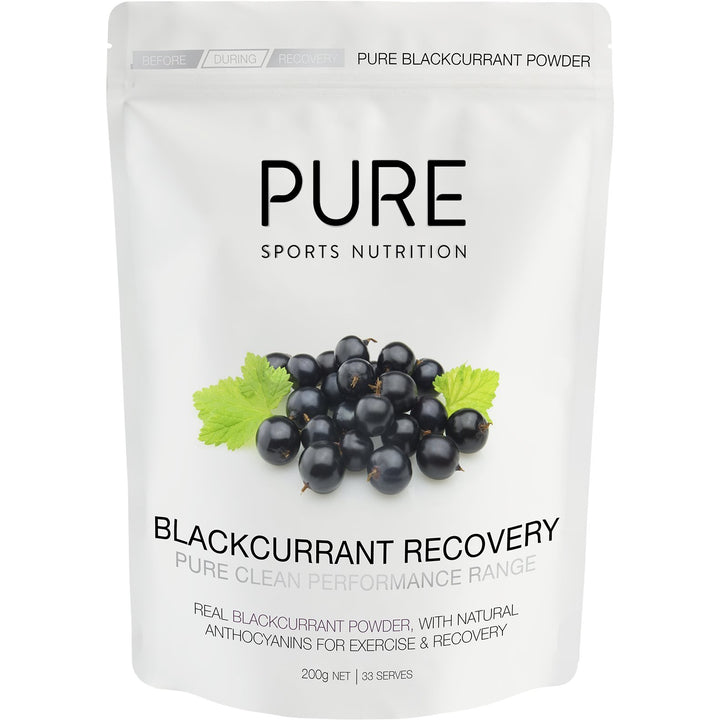 Pure Sports Nutrition - Pure Blackcurrant Recovery 200g Pouch - Run Vault