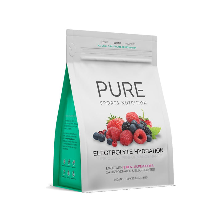 Pure Sports Nutrition - Pure Electrolyte Hydration 500g Pouch - Run Vault