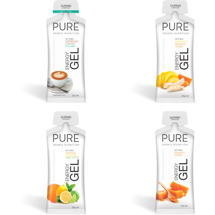 Pure Sports Nutrition - Pure Energy Gel 35g - Run Vault