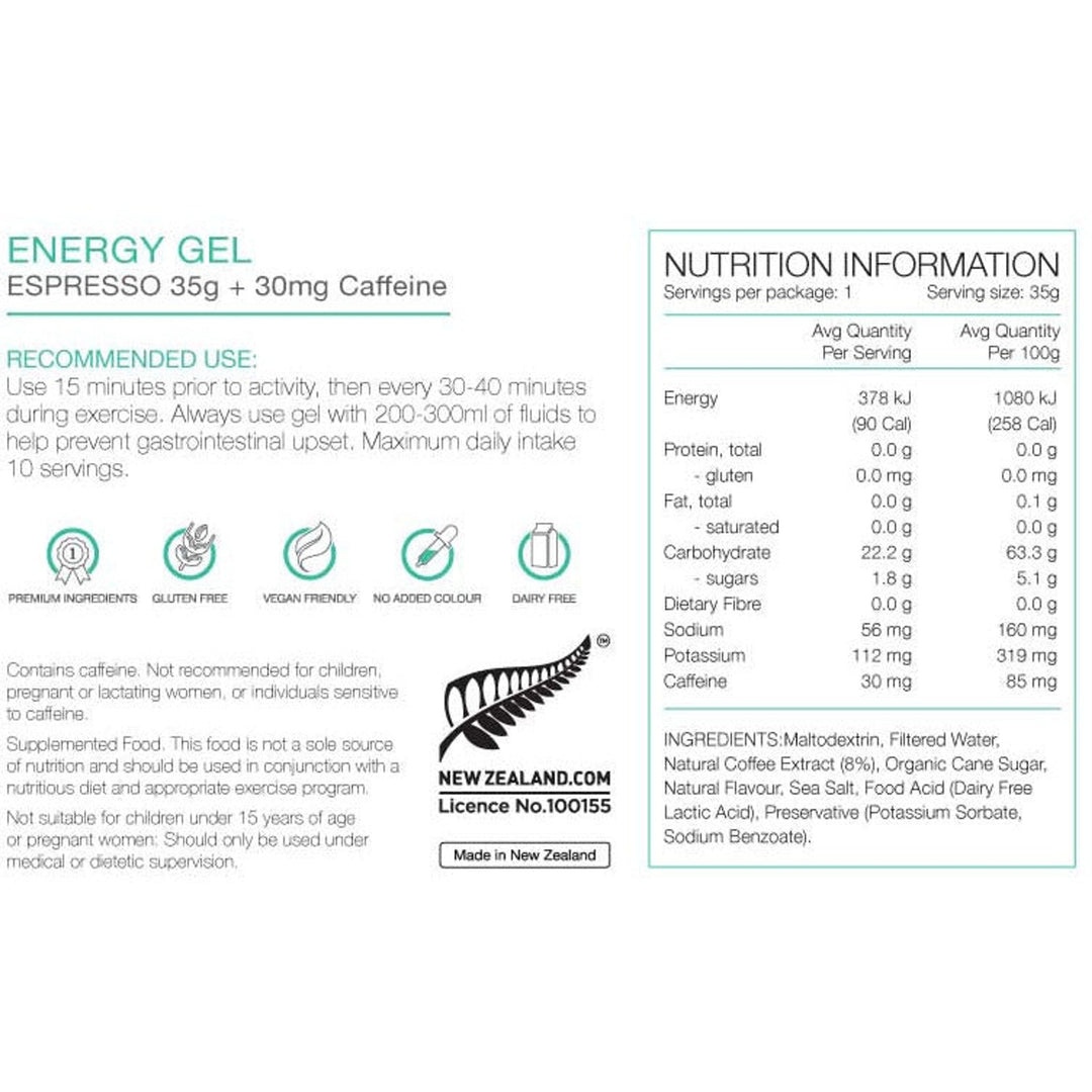 Pure Sports Nutrition - Pure Energy Gel 35g - Run Vault