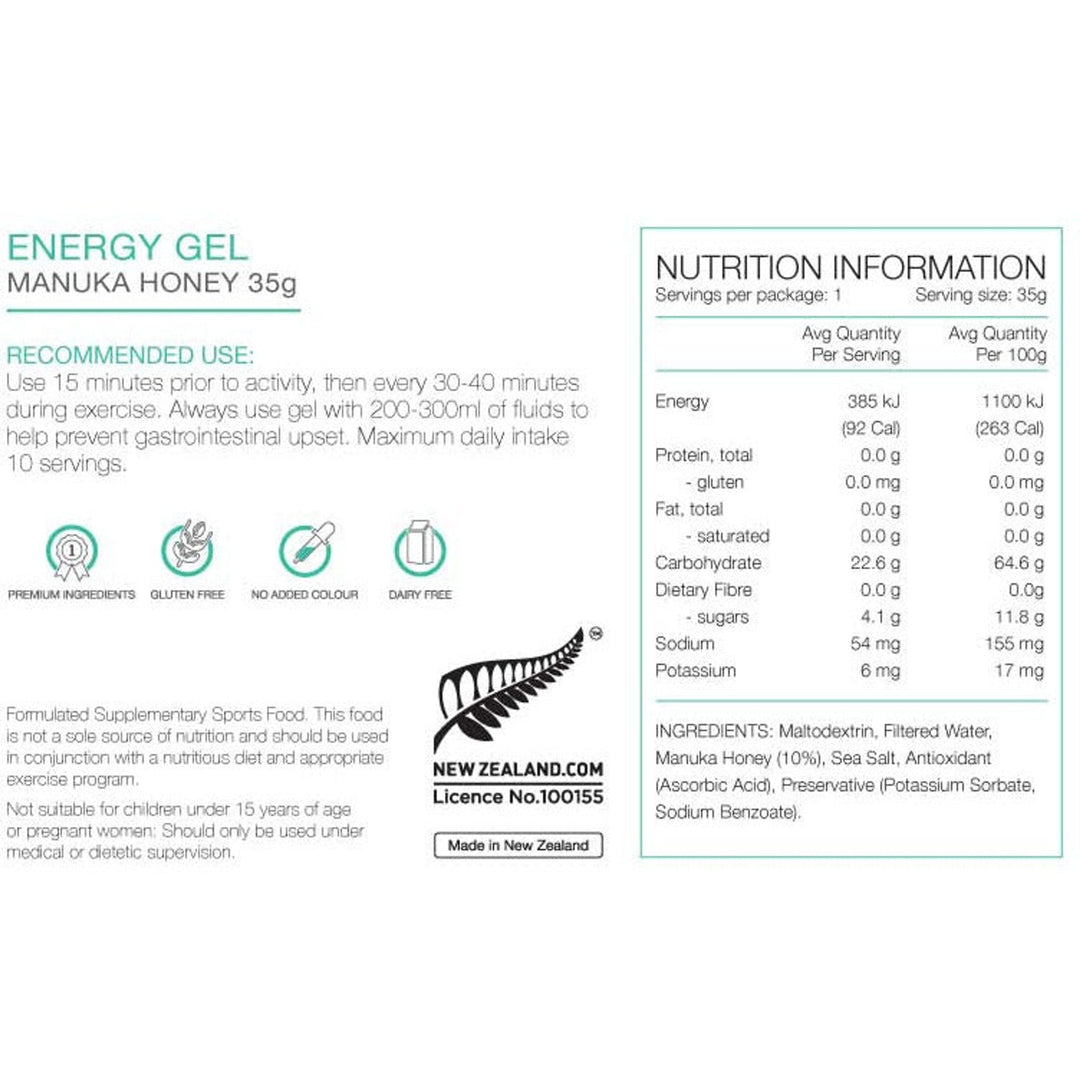 Pure Sports Nutrition - Pure Energy Gel 35g - Run Vault