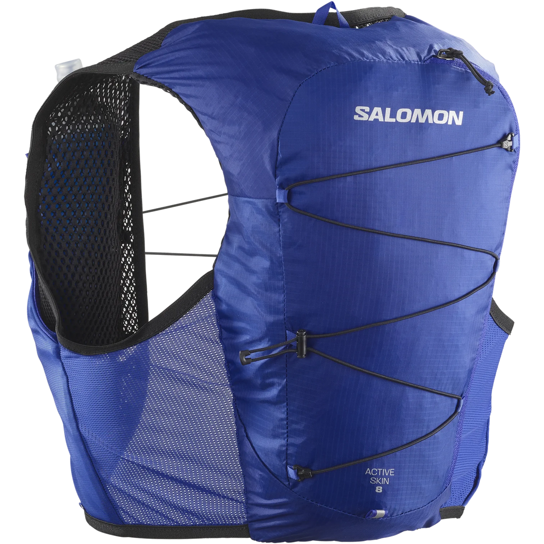 Salomon - Active Skin 8 Set Hydration Vest (Unisex) - Run Vault Salomon - Active Skin 8 Set Hydration Vest (Unisex) - Run Vault