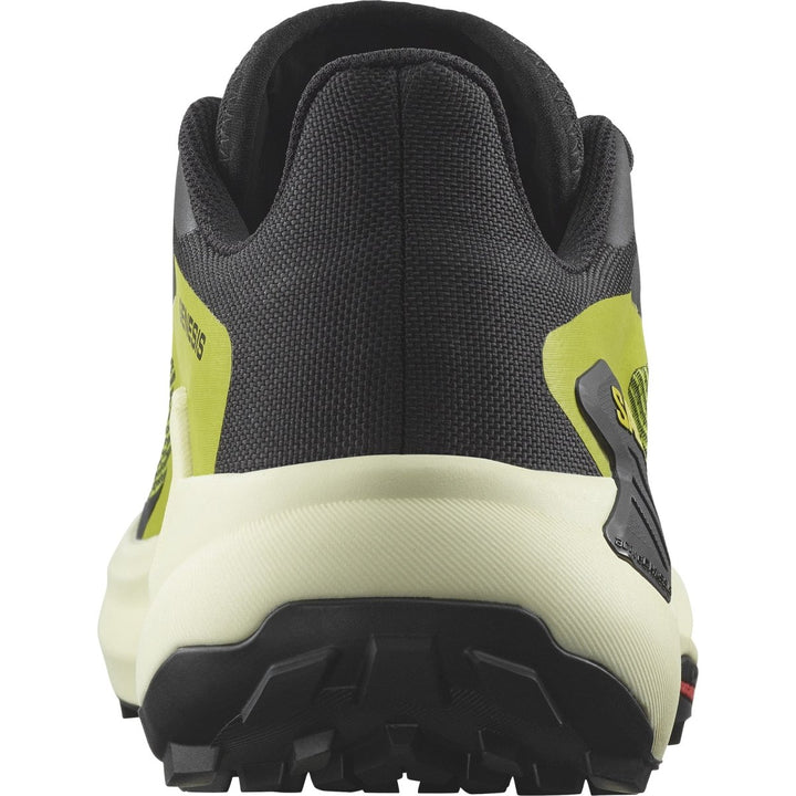 Salomon - Genesis - Black/Sulphur Spring/Transparent Yellow - Men's - Run Vault