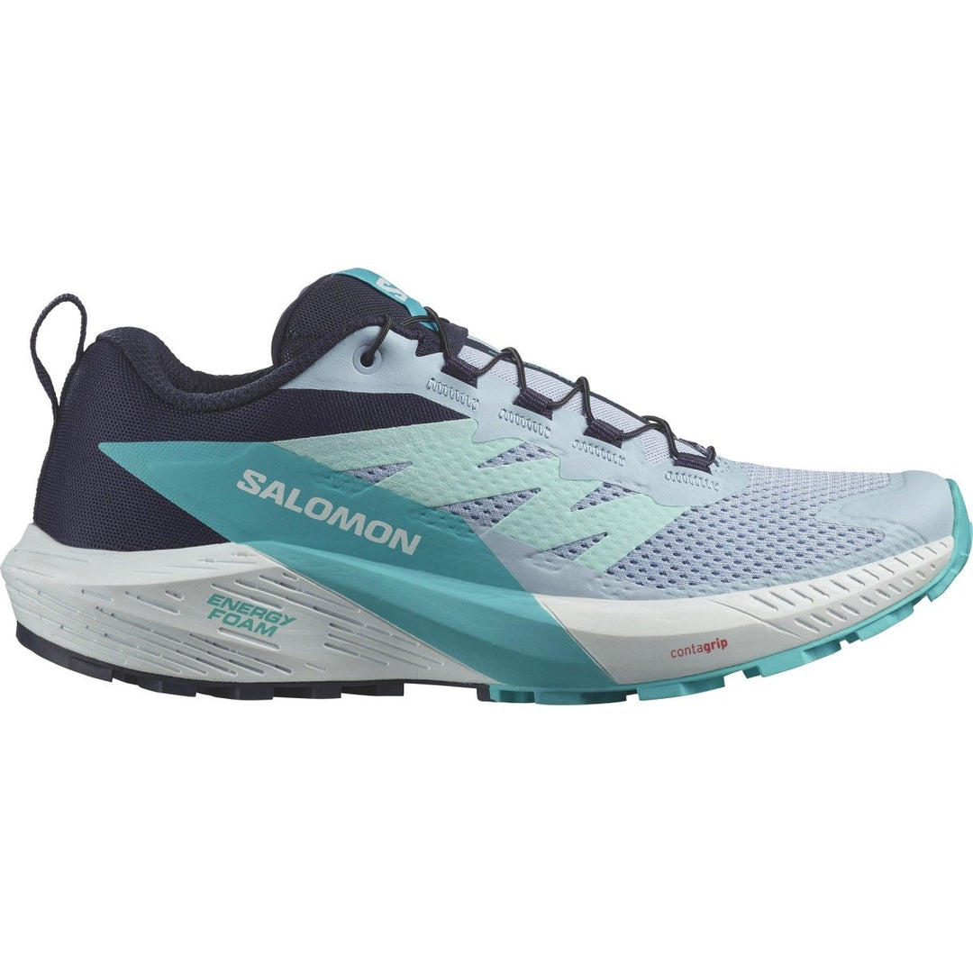 Salomon - Sense Ride 5 - Women's - Cashmere Blue/Carbon/Peacock Blue - Run Vault