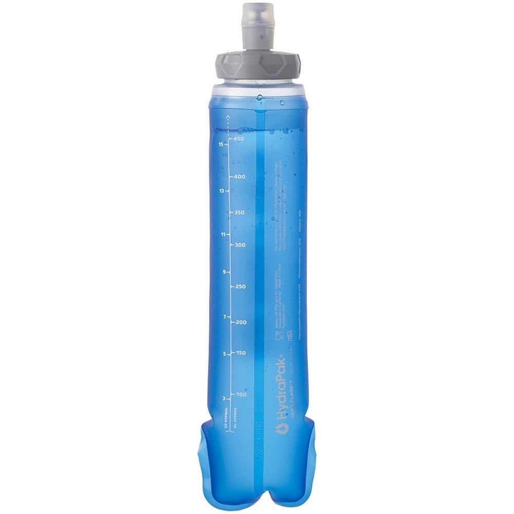 Salomon - Soft Flask 500ml/17oz 42mm Clear Blue - Run Vault