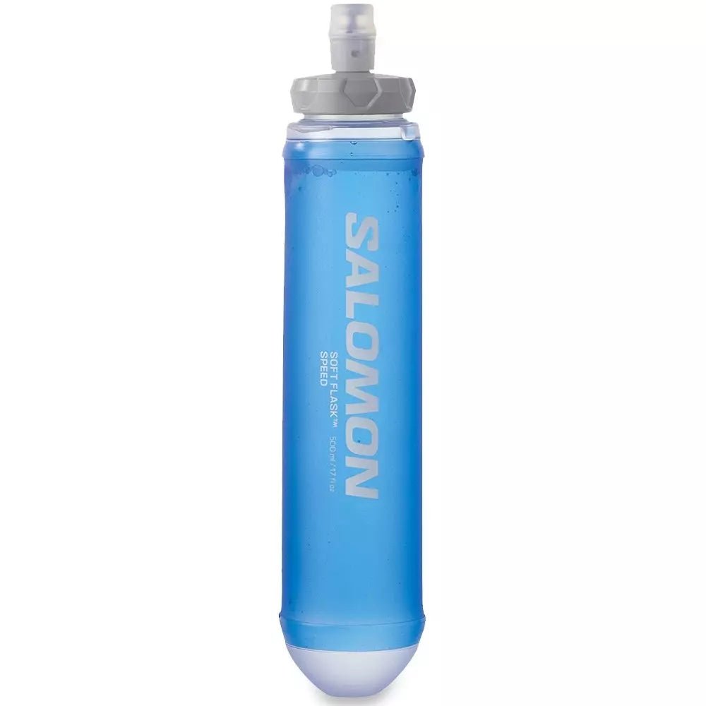 Salomon - Soft Flask 500ml/17oz Speed 42mm Clear Blue - Run Vault