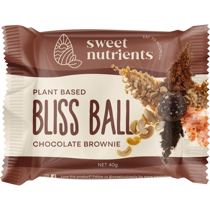 Sweet Nutrients - Chocolate Brownie Bliss Balls - Run Vault